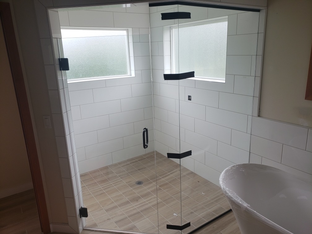 Subway Tile Shower Surround