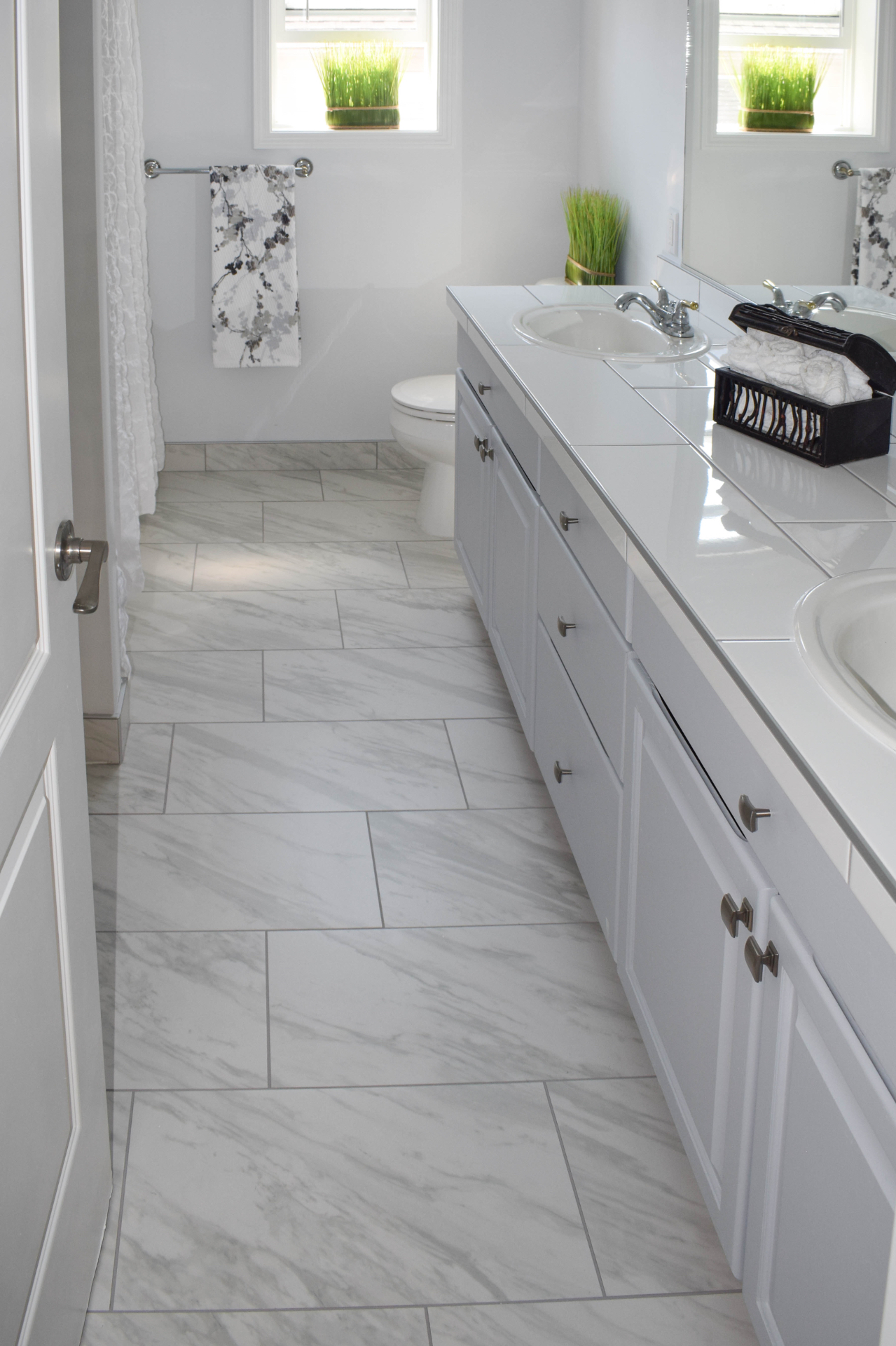 Marble Bathroom Floor
